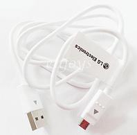 Дата-кабель USB-MicroUSB LG DC09BK / DC03BK Белый