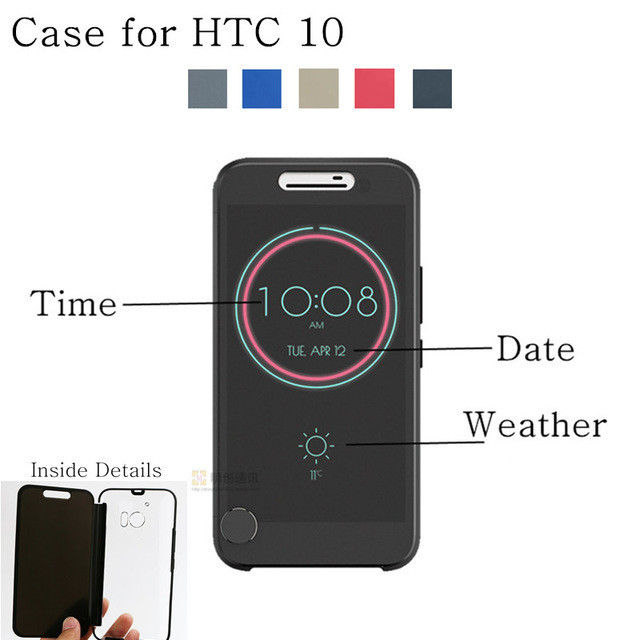 Чехол-книжка Ice View для HTC M10 Бежевый - фото 1 - id-p5532768