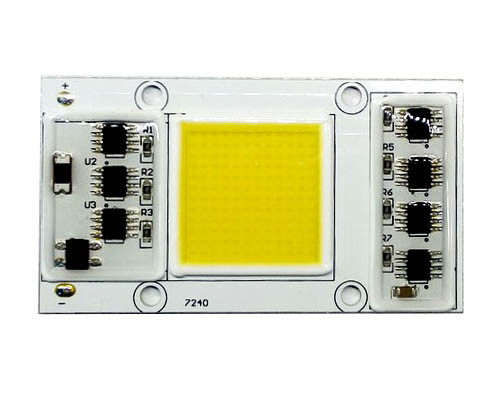 Светодиодная LED матрица 40w IC SMART CHIP 220V ( встроенный драйвер ) Теплый белый - фото 1 - id-p5406853