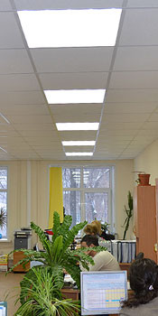 Светодиодные офисные потолочные светильники - фото 1 - id-p1394197