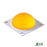 Светодиодная LED матрица 50Вт 105Lm/W 23мм с линзой Теплый белый