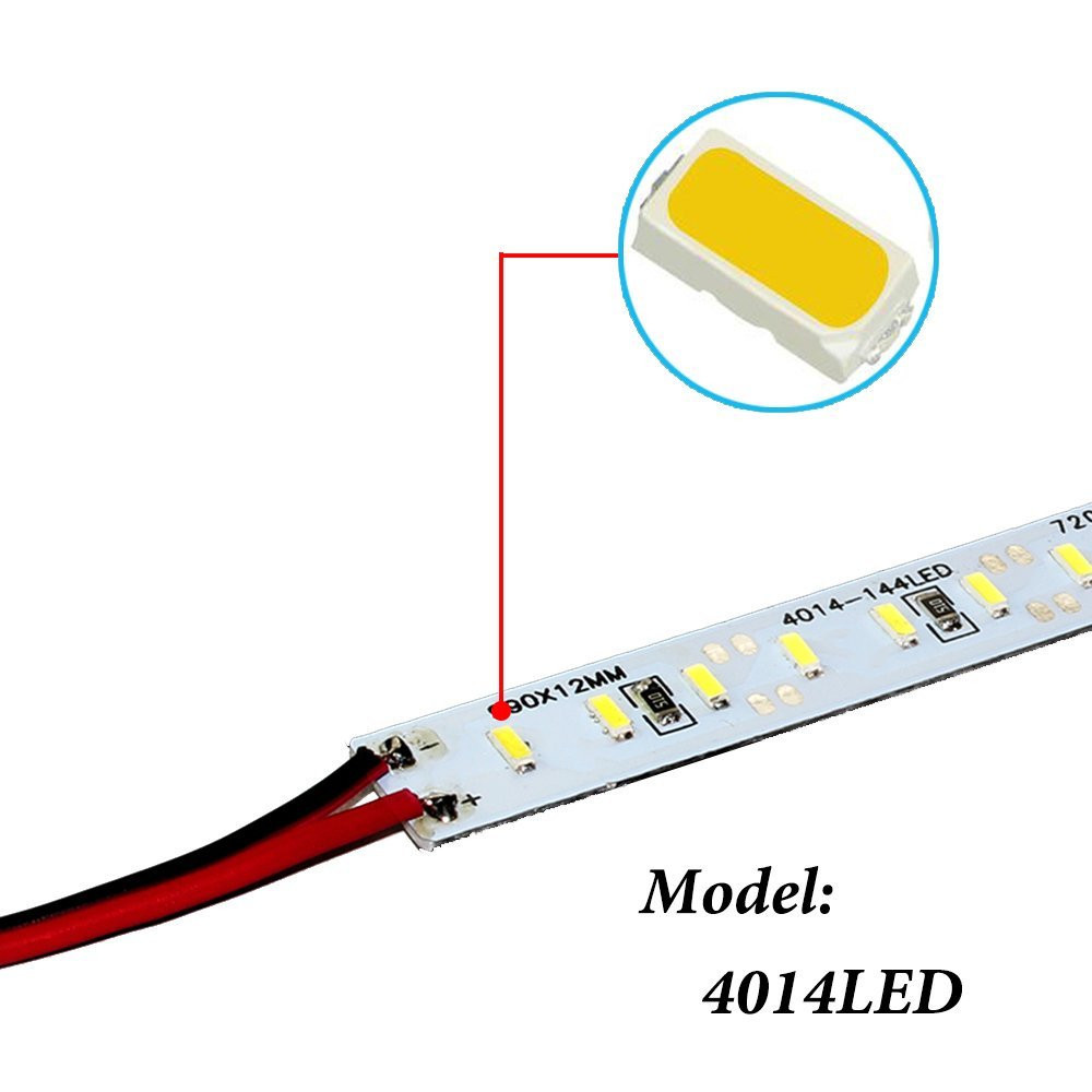 Dilux - Светодиодная LED линейка SMD 4014 144LED/m, негерметичная IP20 холодно белый - фото 1 - id-p8754168