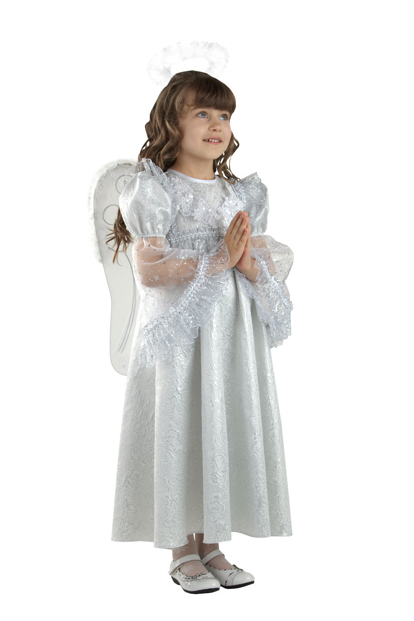 Костюм ангела детский 30 (5-6 лет) - фото 1 - id-p9070878