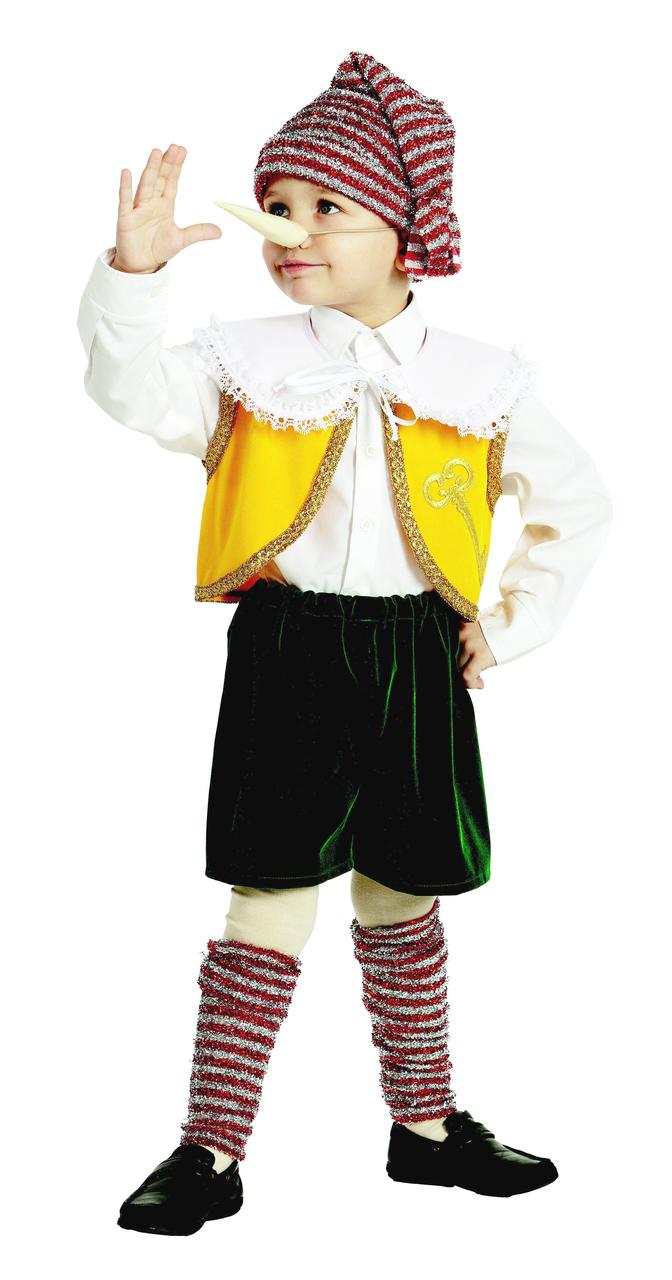 Карнавальный костюм буратино 28 (4-5 лет) - фото 1 - id-p9070887