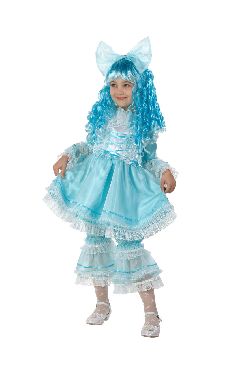 Костюм кукла Мальвина 30 (5-6 лет) - фото 1 - id-p9071024