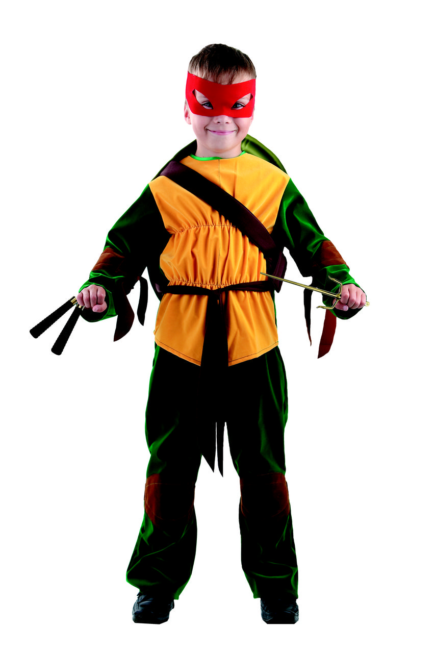 Детский костюм черепашки ниндзя 30 (5-6 лет) - фото 1 - id-p9071129