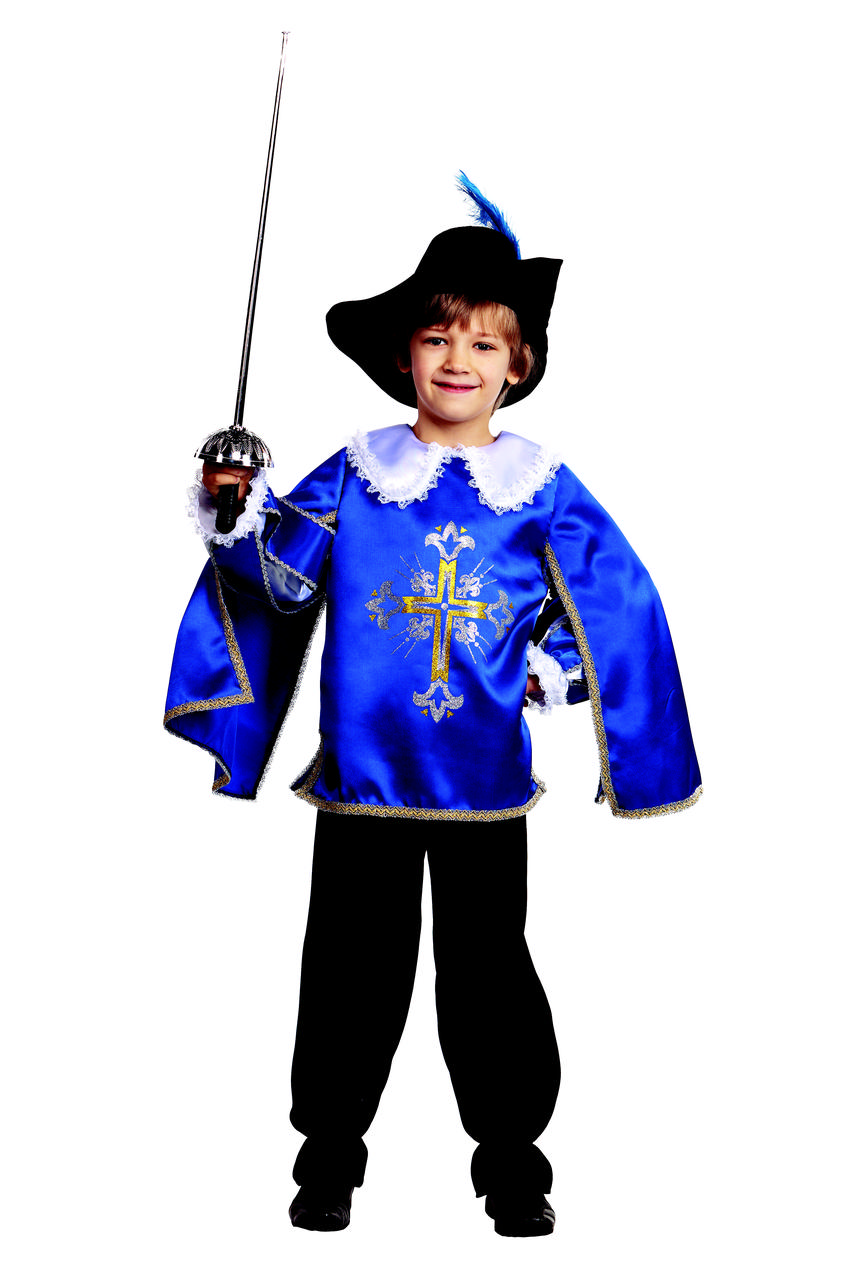 Детский костюм мушкетера 28 (4-5 лет) - фото 1 - id-p9071307