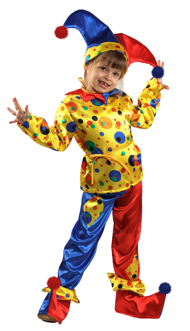 Детский костюм петрушки 26 (3-4 года) - фото 1 - id-p9071328