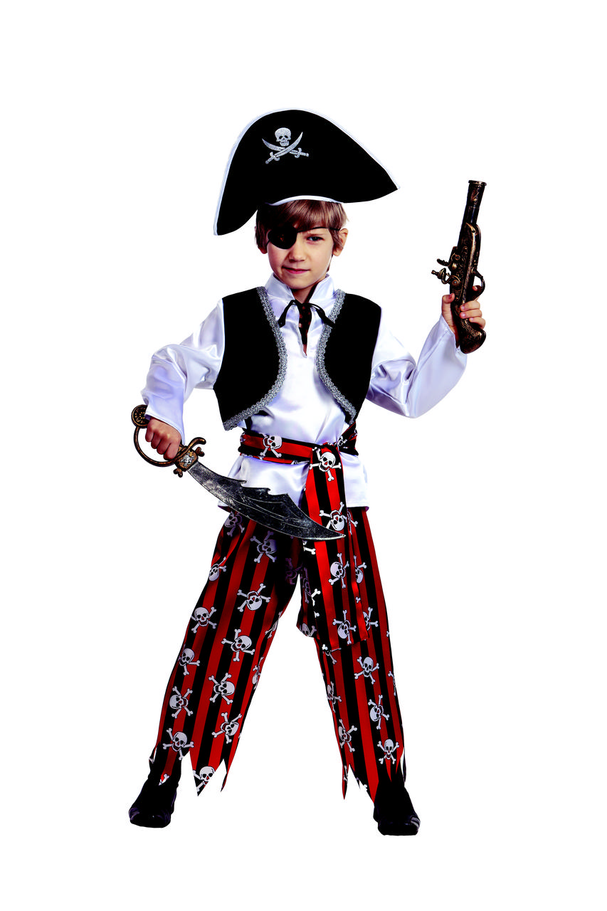 Костюм пирата для мальчика 26 (3-4 года) - фото 1 - id-p9071336
