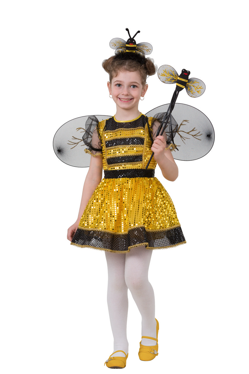 Костюм пчелки для девочки 28 (4-5 лет) - фото 1 - id-p9071355
