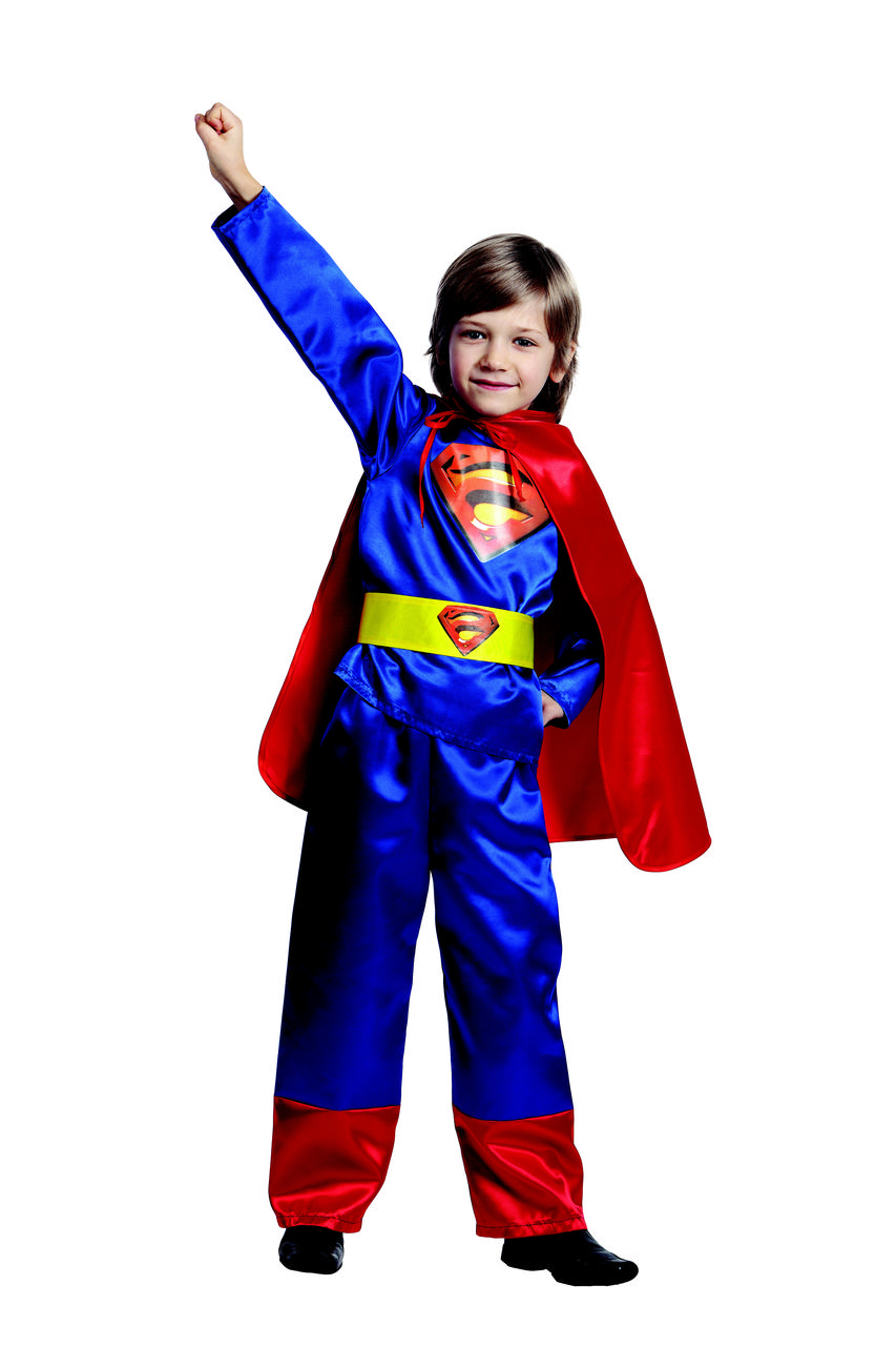 Костюм супермена детский 26 (3-4 года) - фото 1 - id-p9071367