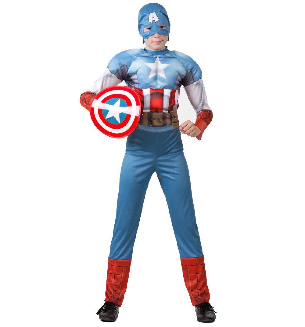 Костюм Капитан Америка 28 (4-5 лет) - фото 1 - id-p9071868