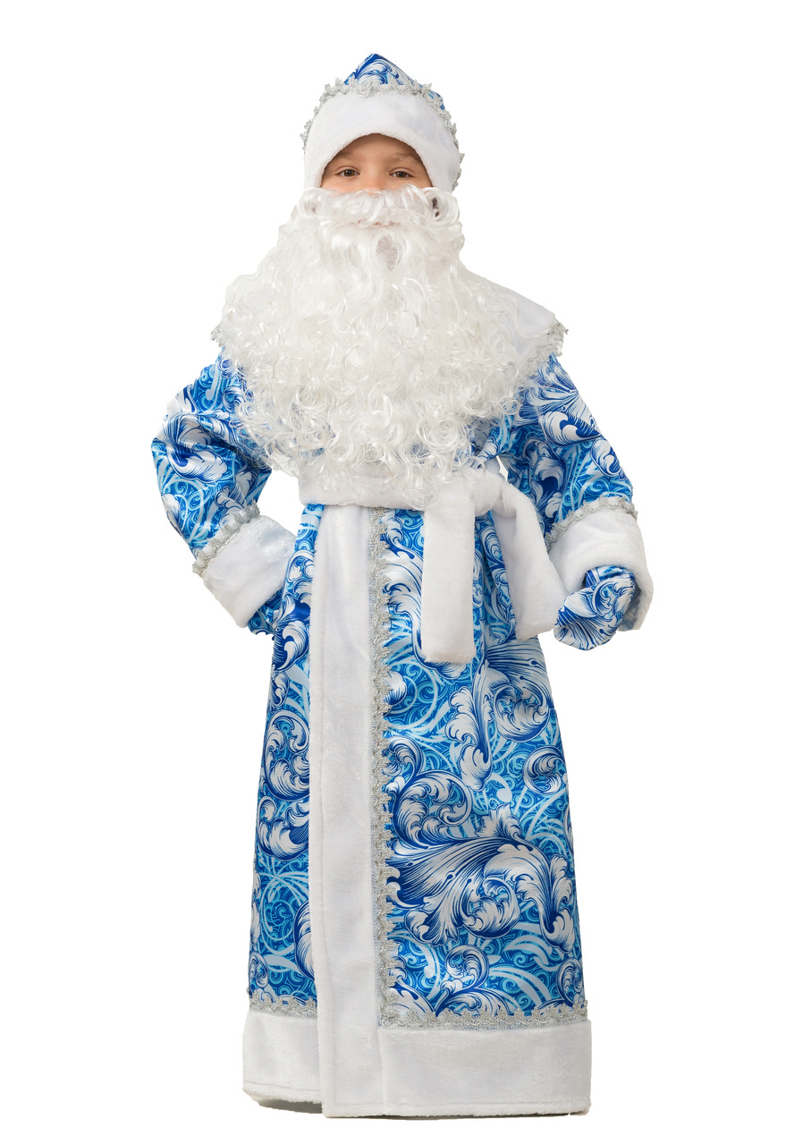 Костюм узорного Деда Мороза для мальчика 38 (10-11 лет) - фото 1 - id-p9072152