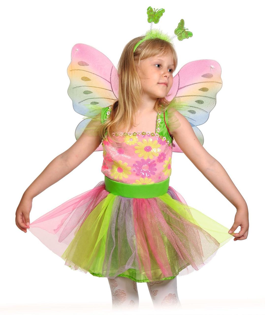 Костюм бабочки для детей 28-30 (3-5 лет) - фото 1 - id-p9072457
