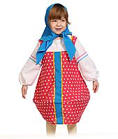 Малиновой костюм матрешки девочке 28-30 (3-5 лет)