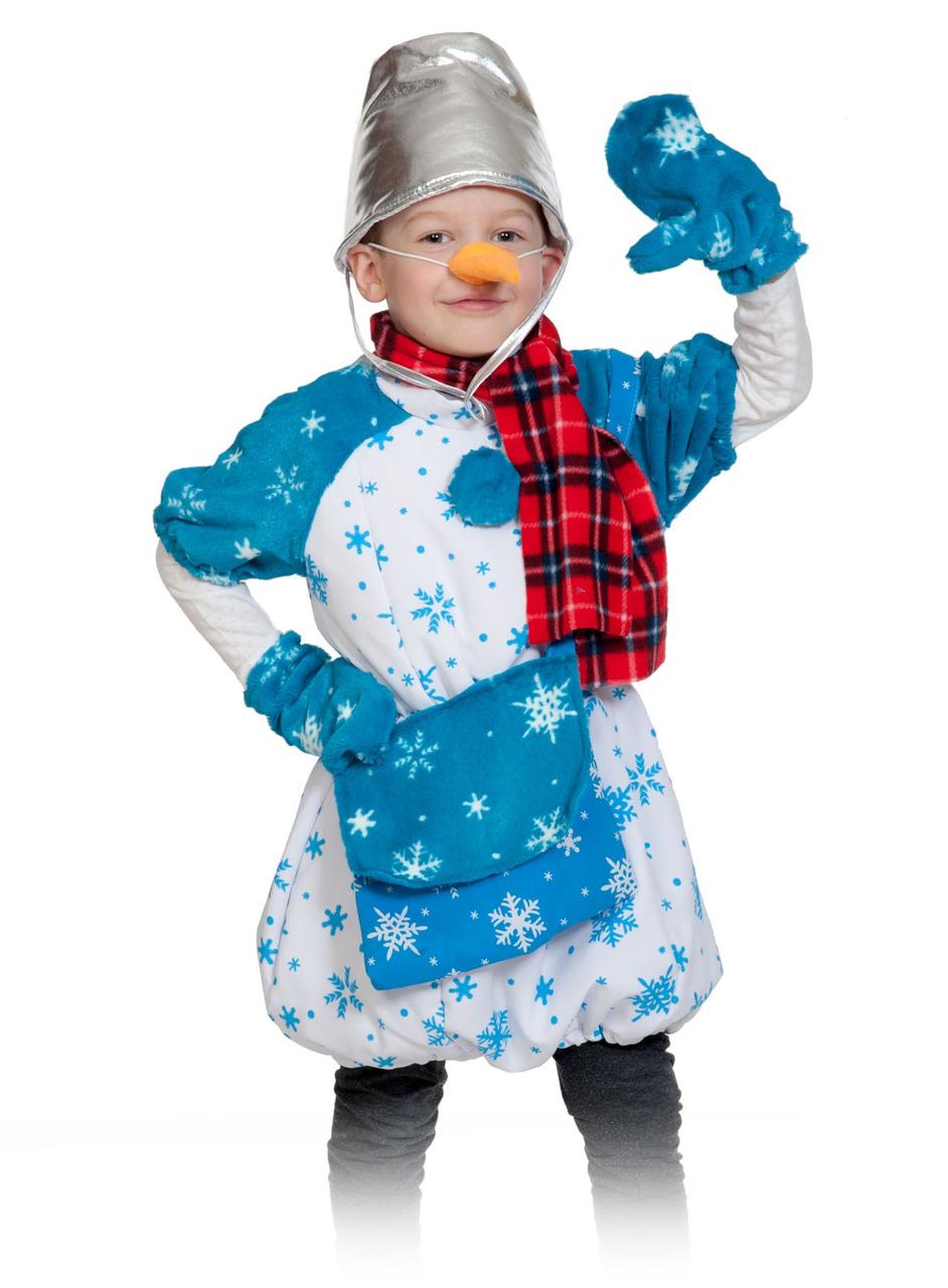 Костюм снеговика Почтовика 30-32 (4-7 лет) - фото 1 - id-p9072657