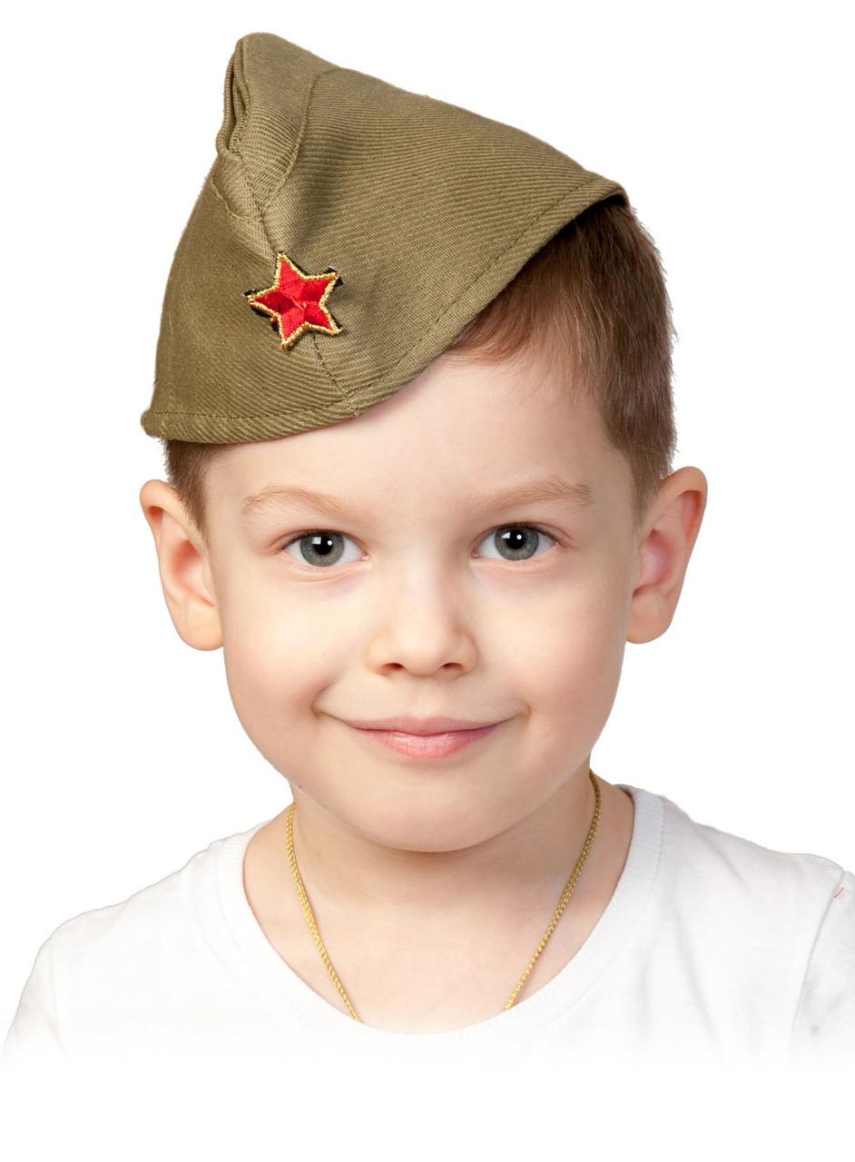 Детская армейская пилотка - фото 1 - id-p9072719