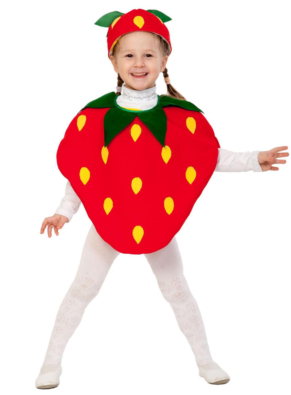 Детский костюм сладкой клубнички 28-36 (3-10 лет) - фото 1 - id-p9072827