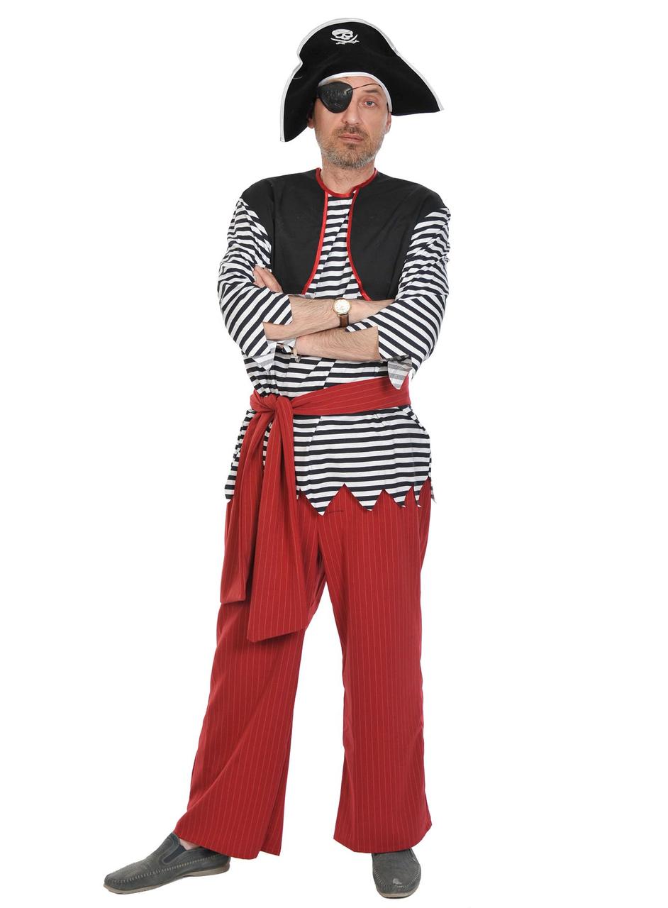Взрослый костюм пирата Билли M-L (48-52) - фото 1 - id-p9072841