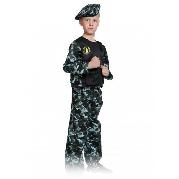 Костюм спецназа ГРУ детский 30-32 (5-8 лет) - фото 1 - id-p9073332