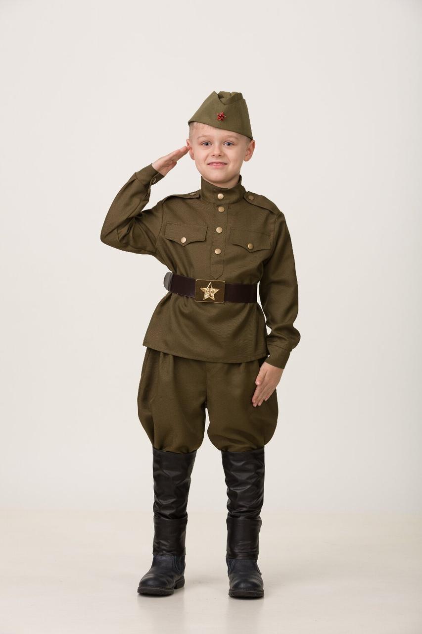 Военный костюм с галифе 28 (4-5 лет) - фото 1 - id-p9073998