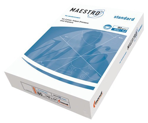 Бумага Maestro Standart А4 (500 листов) 80 г/кв.м - фото 1 - id-p28836