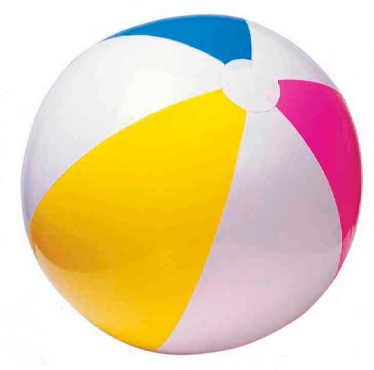 Intex Мяч 59030 NP (36) разноцветный, разметром 61см - фото 1 - id-p9132603