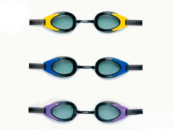 Intex Очки для плавания 55685 (12) 3 цвета, от 14 лет, в слюде - фото 1 - id-p9132644