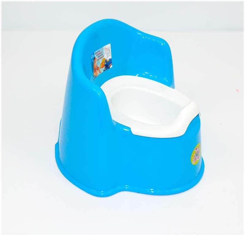 Гр Горшок-кресло детский - съёмный стакан (10) - цвет голубой "K-PLAST" - фото 1 - id-p9133428