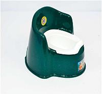 Гр Горшок-кресло детский - съёмный стакан (10) - цвет зеленый "K-PLAST"