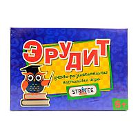 Гр Игра наст. мал. "Эрудит" 30450/249 рус. (20) "STRATEG"