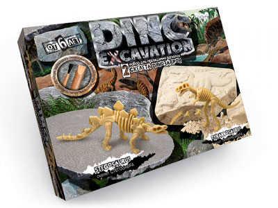 Гр Набор для проведения раскопок "Dino Excavation" DEX-01-04,05,06 динозаври укр. (6) "ДАНКО ТОЙС" - фото 1 - id-p9134602
