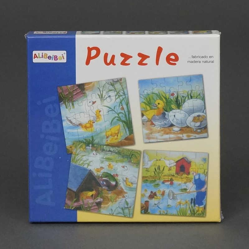 Деревянная игра "Пазлы" 779-623 (144) в коробке - фото 1 - id-p9135569