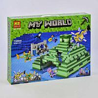 Конструктор 10734 (12) Bela My World "Подводная крепость", 1134 детали, в коробке