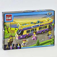 Конструктор Brick 1123 "Автобус" (24) 455 дет, в коробке