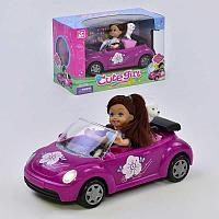 Кукла с машинкой К 899-14 (48/2) в коробке