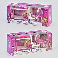 Кукольный набор мебели 5988-7 (18) с куклой, в коробке