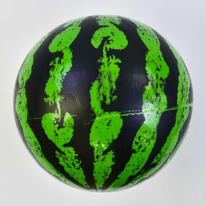 Мяч детский резиновый С 34556 (500) "Арбуз" 60 грамм, 9 дюймов. - фото 1 - id-p9137259