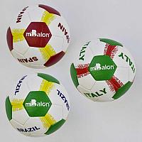 Мяч футбольный С 34164 (50) 3 вида, 380-400 грамм, материал TPU