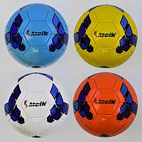 Мяч футбольный С 34186 (50) 4 вида, 400 грамм, материал TPU