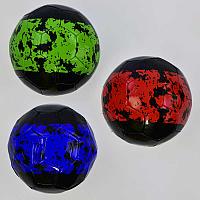 Мяч футбольный С 34392 (60) 3 цвета, 330 грамм, материал - мягкий PVC