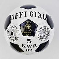 Мяч футбольный С 34415 (60) 1 вид, 320 грамм, материал - мягкий PVC