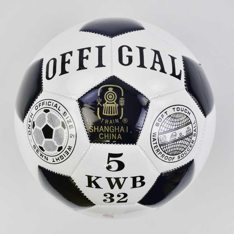 Мяч футбольный С 34415 (60) 1 вид, 320 грамм, материал - мягкий PVC - фото 1 - id-p9137351