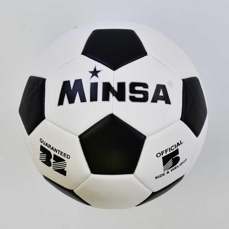 Мяч футбольный С 34546 (60) 1 вид, 380 грамм, баллон с ниткой, материал - TPE (термополиуретан) - фото 1 - id-p9137357