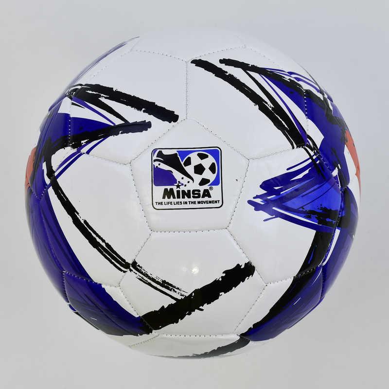 Мяч футбольный С 34553 (60) 1 вид, 340 грамм, материал - мягкий PVC - фото 1 - id-p9137364
