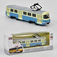 Трамвай 6411 АВС (96) в коробке, 3 цвета