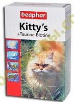 Витамины Беафар для кошек Киттис таурин+биотин №750