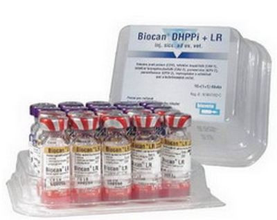 Вакцина Биокан DHPPI+LR, 1мл - фото 1 - id-p9151945