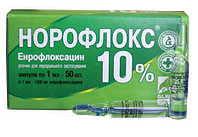 Норофлокс 10% 1мл №50