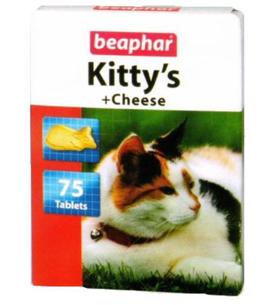 Витамины Беафар для кошек Киттис сыр №75 - фото 1 - id-p9152291